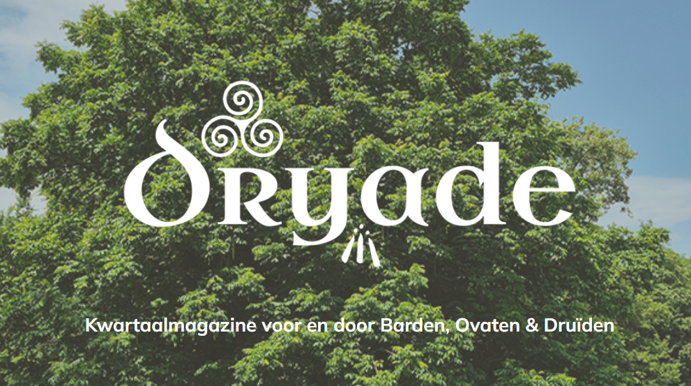 Het Nederlandstalige kwartaalblad Dryade voor druïden en geïnteresserden